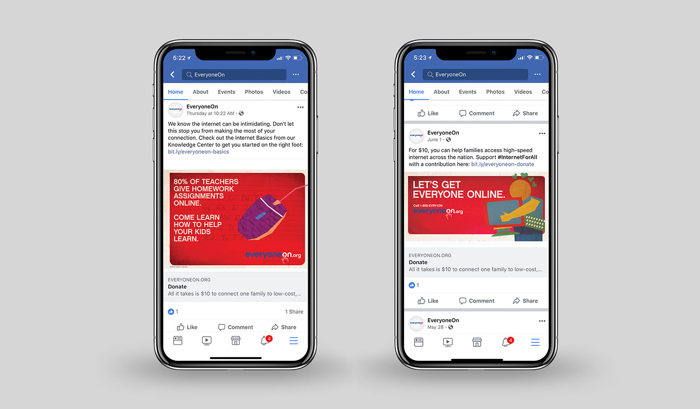 Everyoneon Face phones