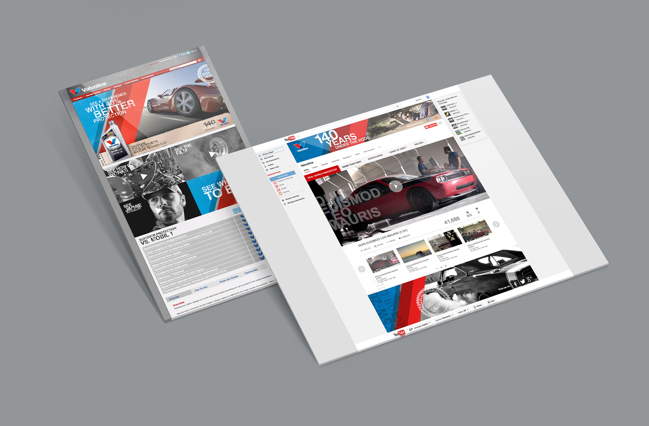 Valvoline PHONE WEB GREY