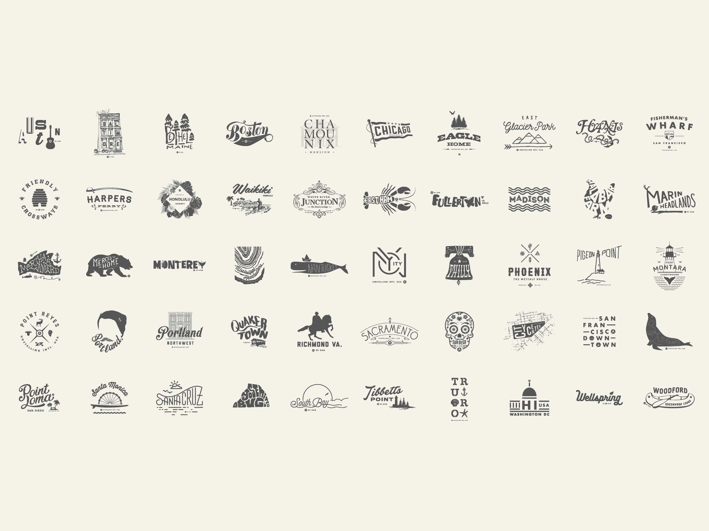 HI USA Logos