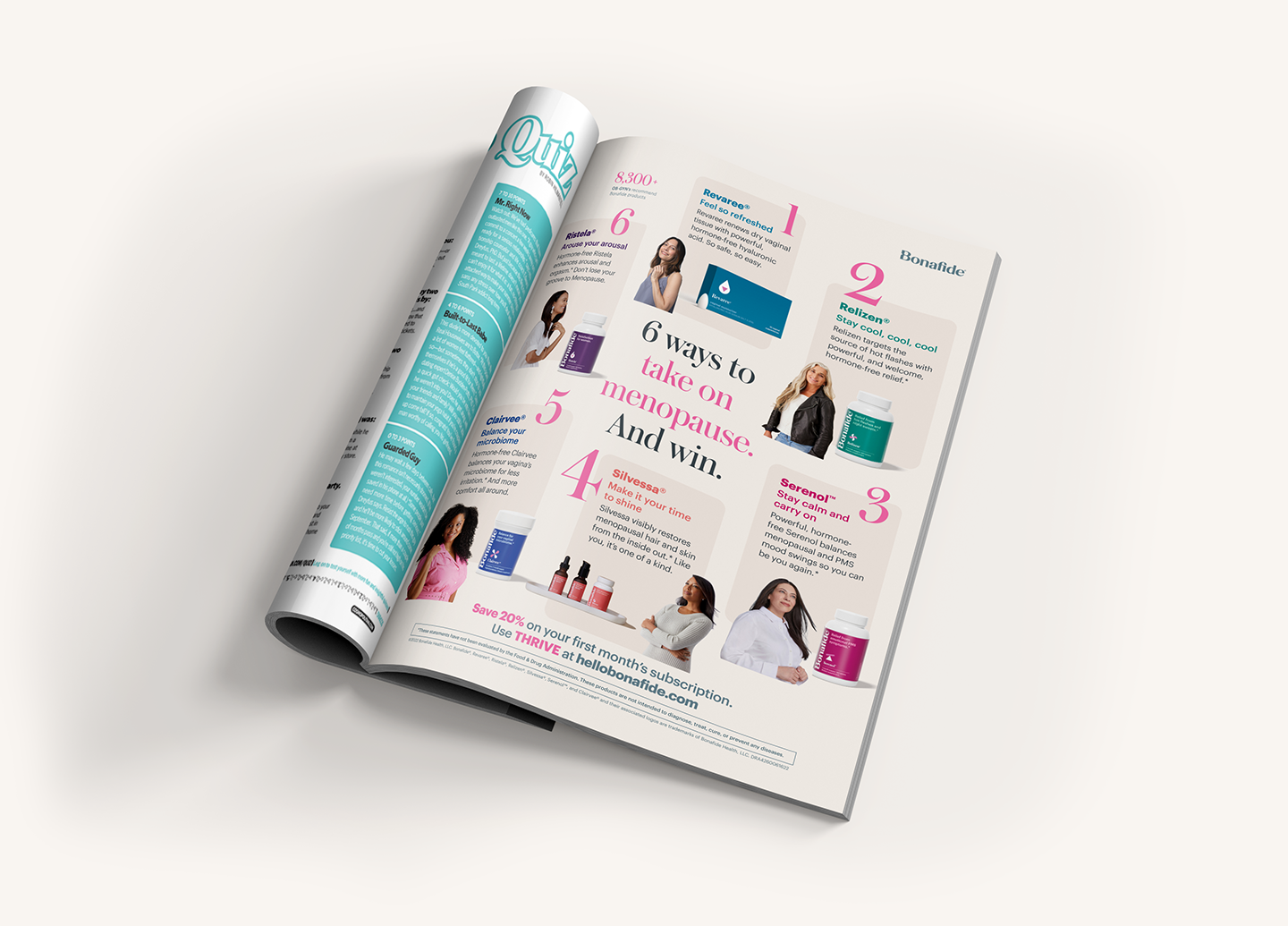 B Magazine Ad